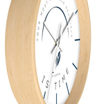 ThoughtXPress Wall clock "Your Most Valuable Resources is Time"