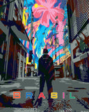 ThoughtXPress "Brasil" Digital Download Poster Art