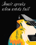 ThoughtXPress "Music Speaks" Digital Download Poster Art