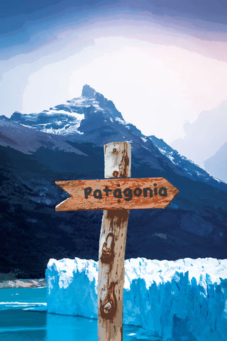 ThoughtXPress "Patagonia" Digital Download Poster Art