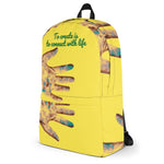 ThoughtXPress Backpack "To create is to connect with life"