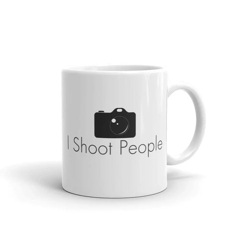 ThoughtXPress Photographer's Mug "I shoot people "