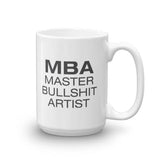 ThoughtXPress Master Bullshit Artist - MBA Mug