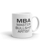 ThoughtXPress Master Bullshit Artist - MBA Mug