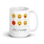 ThoughtXPress MBA Mug (emoji) "MBA Feelings"