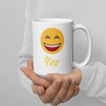 ThoughtXPress Emoji "Yay" Coffee Mug